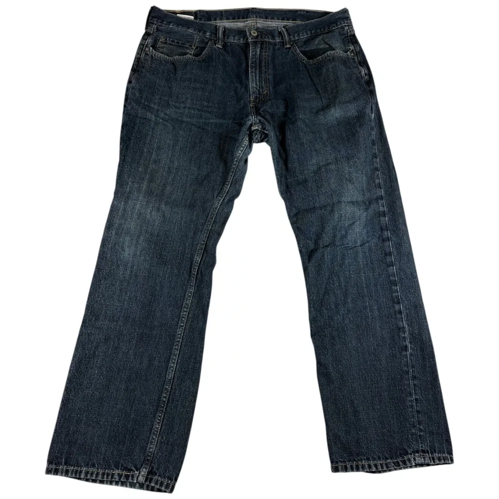 Levi's 559 Relaxed‎ Jeans Mens 38x32 Blue Denim Stretch Medium Wash Straight Leg